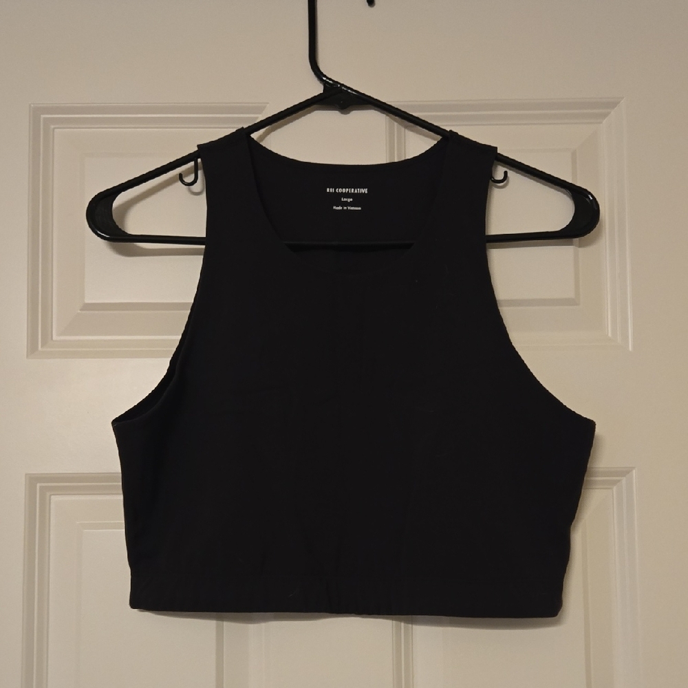 REI Black Sports Bra